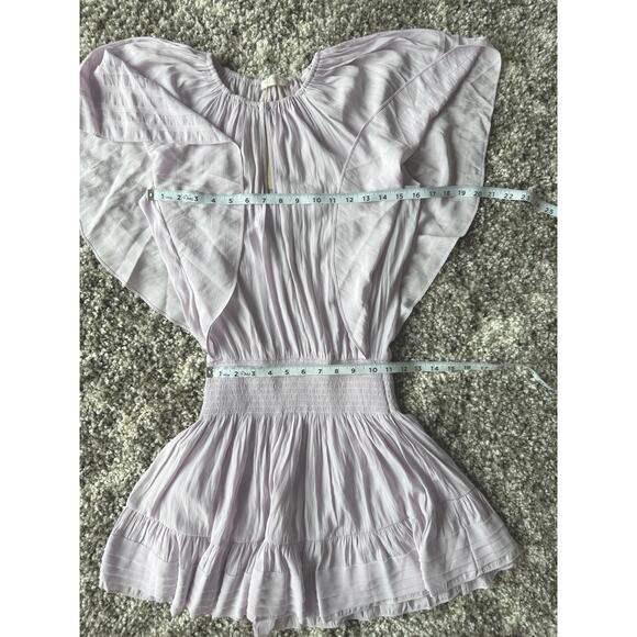 Ramy Brook NWT Jane Dolman Smocked Mini Dress size XS - Picture 10 of 16